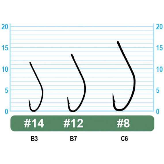 Крючок OWNER Straw Hook №14 15шт, Размер: №14, Количество: 15, фото , изображение 2