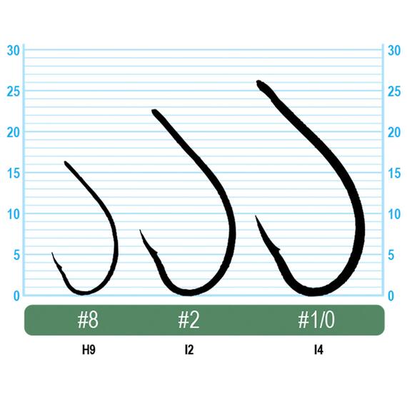 Крючок OWNER Carp Flyliner BC №1/0 4шт, Размер: №1/0, Количество: 4, фото , изображение 2