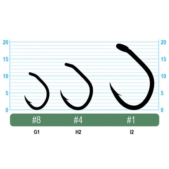 Крючок OWNER Carp Aya BC №2 6шт, Размер: №2, Количество: 6, фото , изображение 2