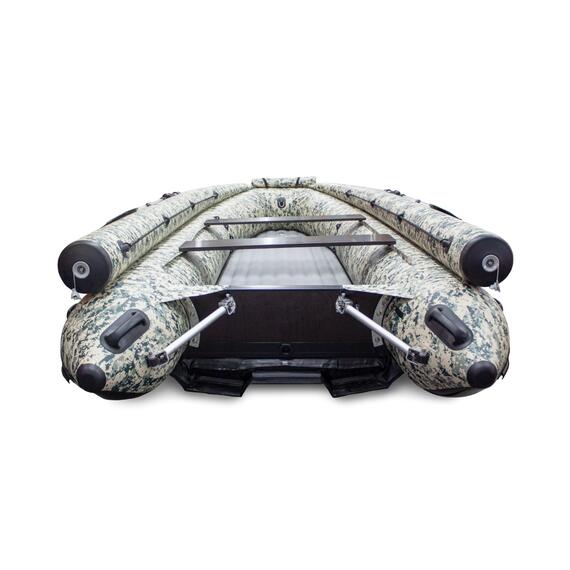 Лодка надувная моторная solar-380 JET тоннель (expedition), фото , изображение 2