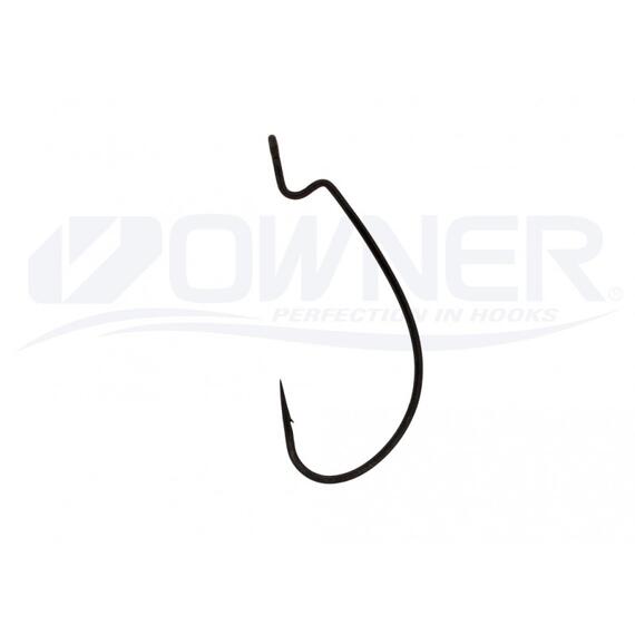 Крючок OWNER J - Light Worm Hook BC №2 6шт, Размер: №2, Количество: 6, фото , изображение 3