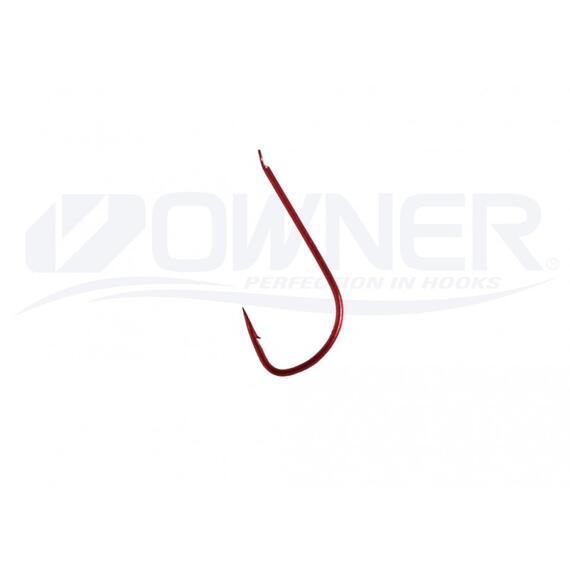 Крючок OWNER Sode red №7 12шт, Цвет: Red, Размер: №7, Количество: 12, фото , изображение 3
