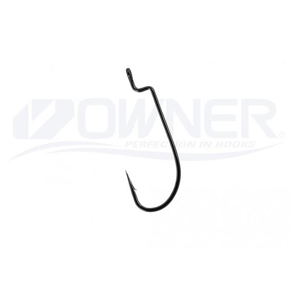 Крючок OWNER Offset Shank Wide Gap BC №4/0 5шт, Размер: №4/0, Количество: 5, фото , изображение 3