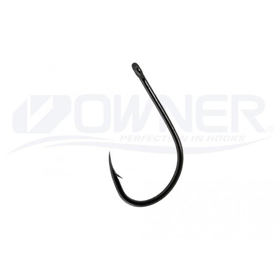 Крючок OWNER OC SSW Straight w/eye BC №1 9шт, Размер: №1, Количество: 9, фото , изображение 3