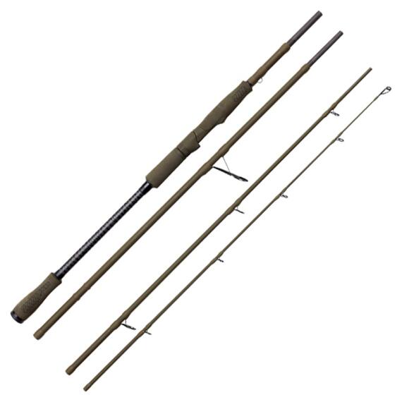 Удилище спиннинговое SAVAGE GEAR SG4 Fast Game Travel 8'/2,43M MF 30-80G/XH 4sec (4х частное), фото 