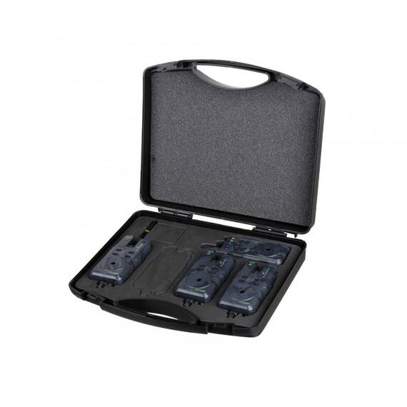 Набор электронных сигнализаторов поклевки CARP PRO Flapper ST 3+1 Camo, фото 