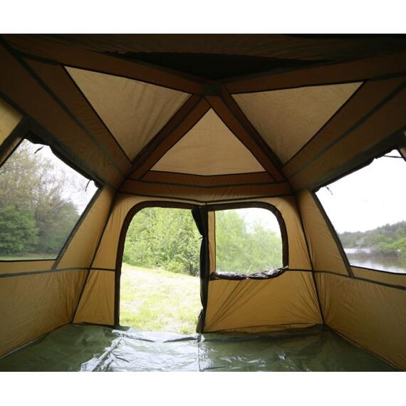 Шатёр карповый CARP PRO Maxi Shelter 305x274x203 см 5000 мм, фото , изображение 4