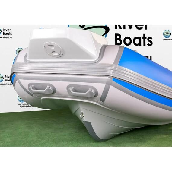 Надувная лодка RiverBoats RB 400 (Встроенный рундук), фото , изображение 5