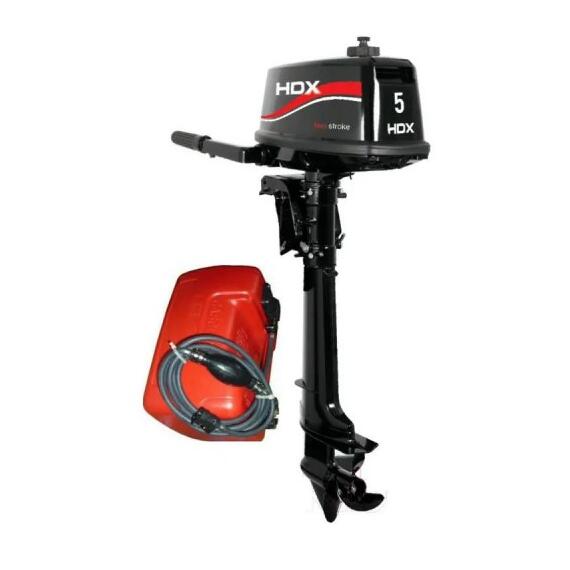 Лодочный мотор HDX T 5 BMS с выносным баком (12 литров), фото 