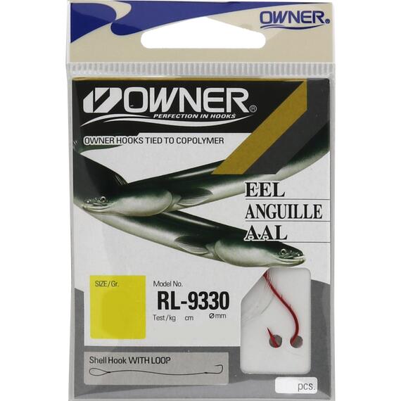 Поводок готовый OWNER RL-9330 №12 10шт, Номер: №12, фото 