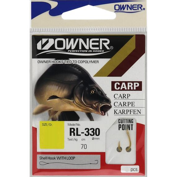 Поводок готовый OWNER RL-330 №1 6шт, Номер: №1, фото 