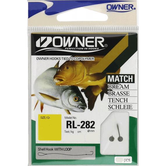 Поводок готовый OWNER RL-282 №14 10шт, Номер: №14, фото 