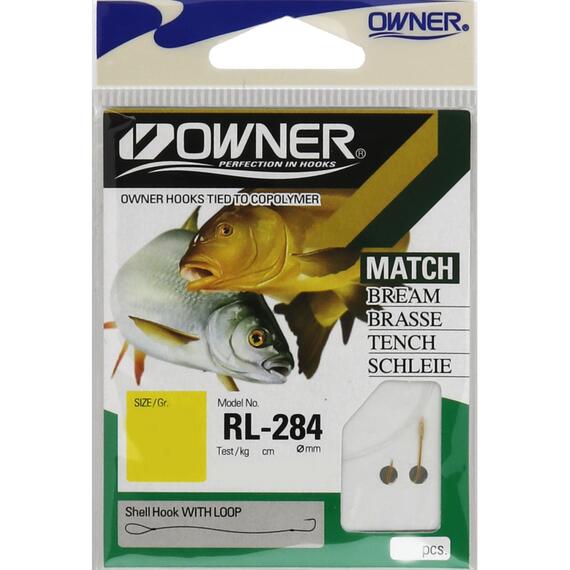 Поводок готовый OWNER RL-284 №14 10шт, Номер: №14, фото 
