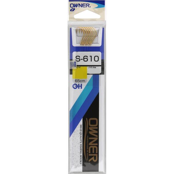 Поводок готовый OWNER S-610 №8 8шт, Номер: №8, фото 