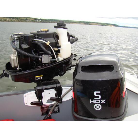 Лодочный мотор HDX T 5 BMS с выносным баком (12 литров), фото , изображение 5