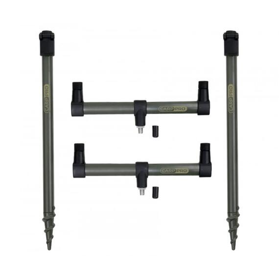 Набор из двух стоек и двух буз-баров CARP PRO Buzz & Sticks Kit In Bag, фото 
