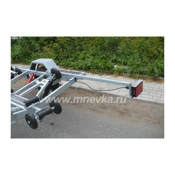 Прицеп лодочный одноосный ЛАВ 81016 (ложементы) Вектор, фото , изображение 10