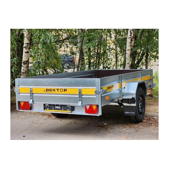 Прицеп лодочный одноосный ЛАВ 81026С Вектор, фото , изображение 2