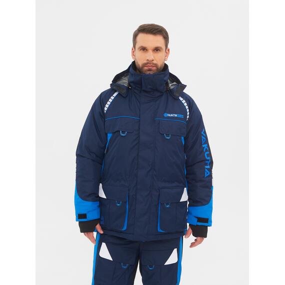Костюм HUNTSMAN Yakutia -45°C цвет Тёмно-синий Membrane10000/10000, фото , изображение 15