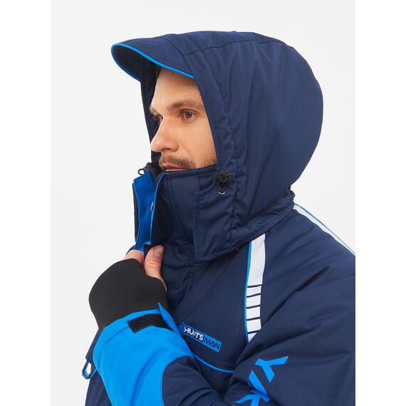 Костюм HUNTSMAN Yakutia -45°C цвет Тёмно-синий Membrane10000/10000, фото , изображение 19
