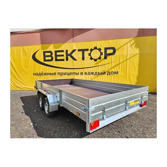 Прицеп лодочный одноосный ЛАВ 81013A 5.0 (высокий борт) Вектор, фото , изображение 4