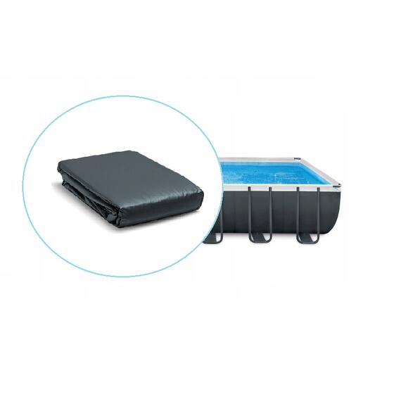 12446 Чаша для каркасного бассейна Intex Ultra Rectangular Frame 732х366x132см, фото 