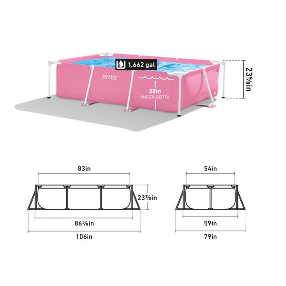 28266 Каркасный бассейн Intex 220 х 150 х 60 см, фото , изображение 3