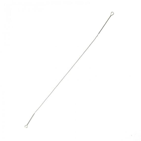 Поводок-скрутка FLAGMAN Wire Leader стальной 16кг 25см 0,40мм 5шт, фото , изображение 2