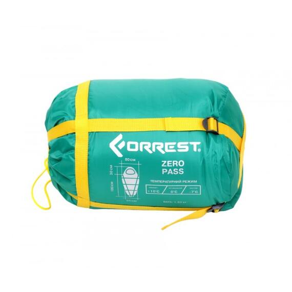 Спальный мешок FORREST "Zero Pass" 210x80x50, фото , изображение 4