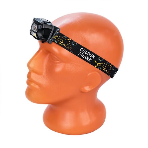 Налобный фонарь Golden Shark Hunter Plus с аккумулятором, фото , изображение 2