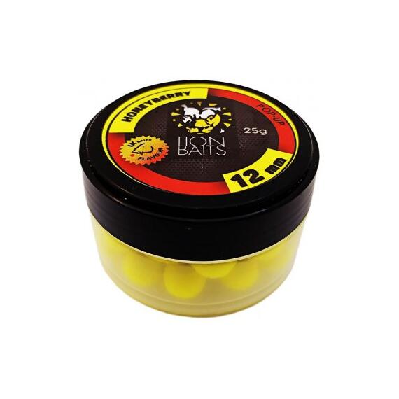 Lion Baits Бойл (pop-up) HoneyBerry 12 мм - 25 г, Вкус для группировки: HONEYBERRY, фото 