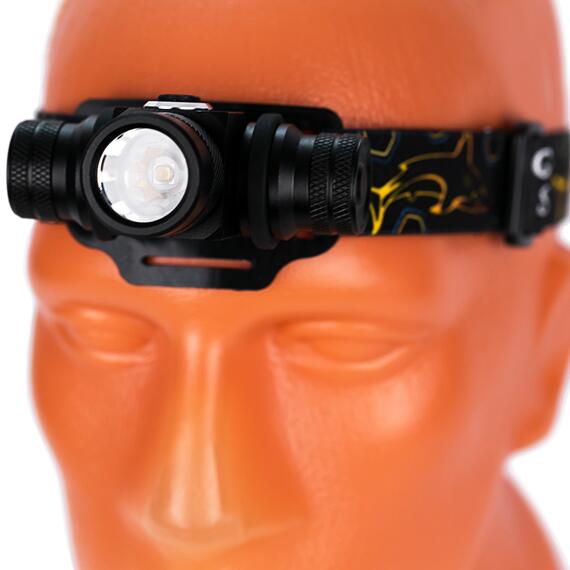 Налобный фонарь Golden Shark Profi с аккумулятором, фото , изображение 3