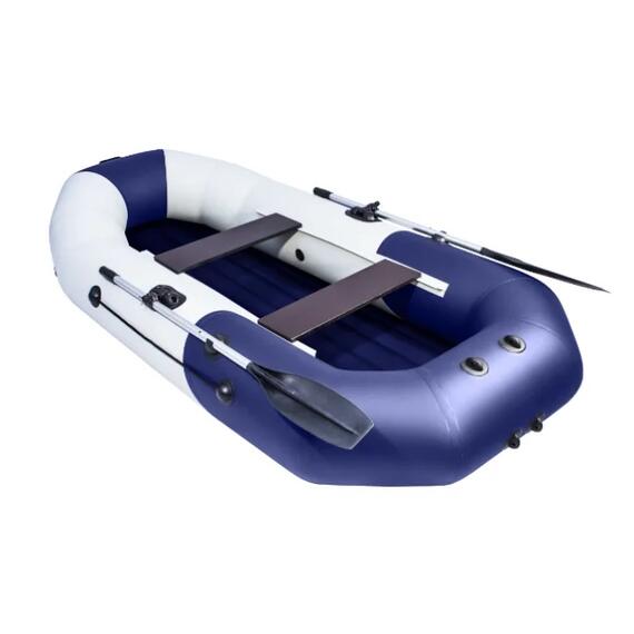 Лодка Таймень N 270 НД "Комби" Светло-серый / синий