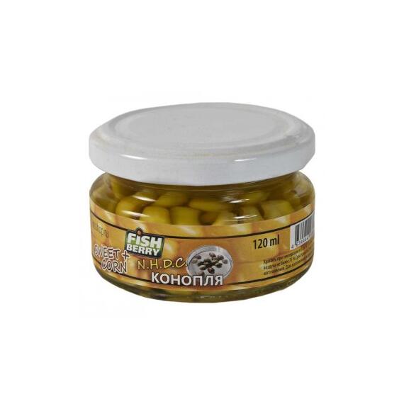 FishBerry Кукуруза насадочная Конопля - 120 мл, Вкус для группировки: Конопля, фото 