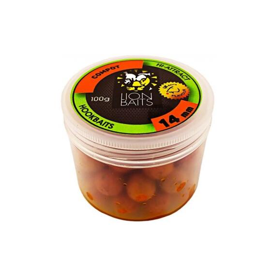 Lion Baits Бойл в банке (HI-ATTRACT) 14 мм COMPOT - 100 гр, Вкус для группировки: COMPOT, фото 
