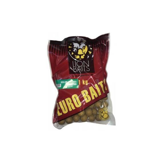 Lion Baits Бойлы растворимые серии EURO BAITS 24 мм мед Юкатан - 1 кг, Вкус для группировки: мед Юкатан, фото 
