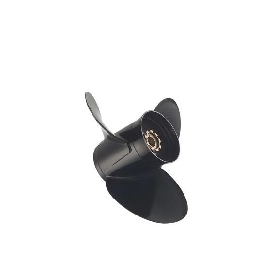 Гребной винт Black Max Mercury Black Max 9,25x9 Alum, подходит моторов Mercury и Tohatsu: 15 л.с. (2-тактные и 4-тактные), фото 
