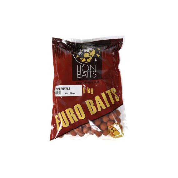 Lion Baits Бойлы тонущие серии EURO BAITS 20 мм слива королевская - 1 кг, Вкус для группировки: слива королевская, фото 
