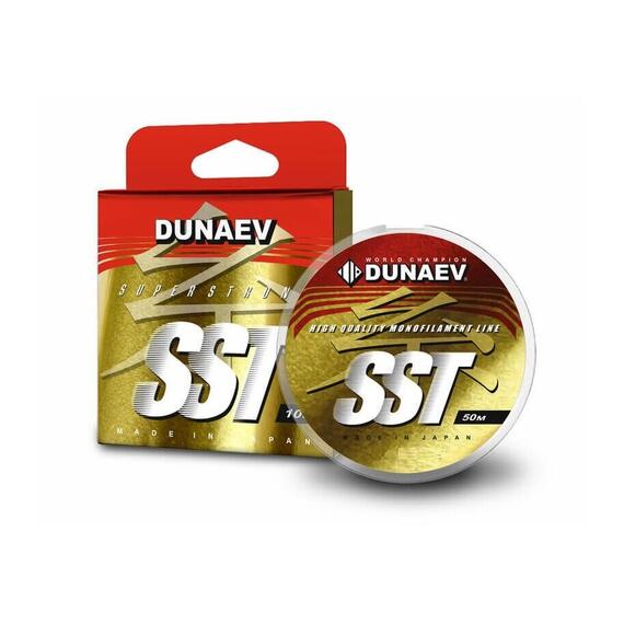 Леска Dunaev SST 0.16мм 50м, Диаметр лески: 0.16 мм, Размотка: 50 м, Разрывная нагрузка: 3.0 кг, фото 