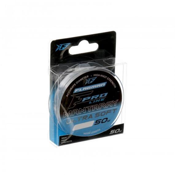 Леска FLAGMAN Mantaray Ultra Soft 50м 0.16мм, фото , изображение 2