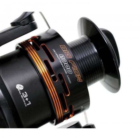 Катушка спиннинговая FLAGMAN Big Fish 8000 3+1 ш.п., фото , изображение 4