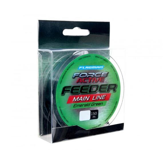 Леска FLAGMAN Force Active Feeder Main Line 150м 0.235мм, Диаметр лески: 0,235 мм, Размотка: 150 м, Разрывная нагрузка: 4 кг, фото , изображение 2