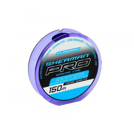 Леска FLAGMAN Sherman Pro Feeder 150м 0.261мм, Диаметр лески: 0,261 мм, Размотка: 150 м, Разрывная нагрузка: 5,49 кг, фото 