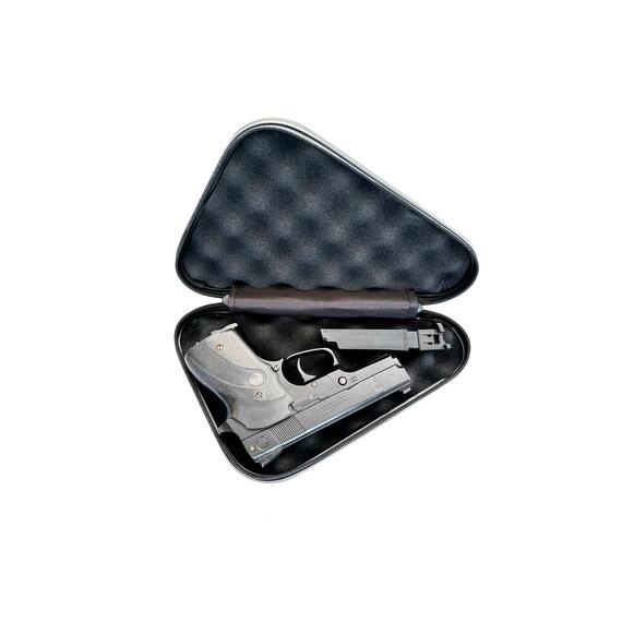 Кейс Garry Zonter для пистолета треугольный (29*15,5*7,5) черный, фото , изображение 2