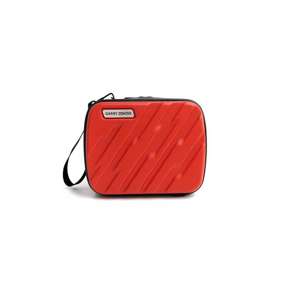 Кейс Garry Zonter под наушники + очки 21,5*16,5*9,5 красный, Цвет: красный, фото 