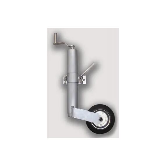 Подкатное колесо D48/200 в сборе с хомутом, фото , изображение 2