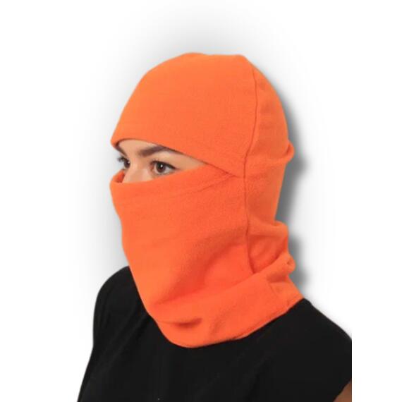 Балаклава флисовая, оранжевый (56-60), Цвет: оранжевый, Размер: 56-60, фото , изображение 9