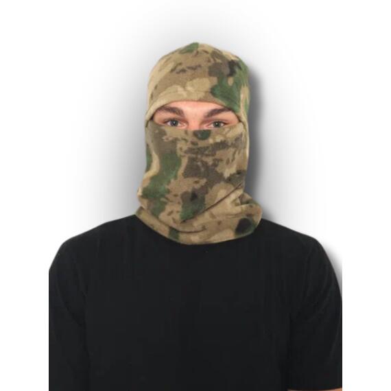 Балаклава флисовая, мох (56-62), Цвет: мох, Размер: 56-62, фото , изображение 7