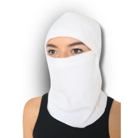 Балаклава флисовая, белый (56-62), Цвет: белый, Размер: 56-62, фото , изображение 9