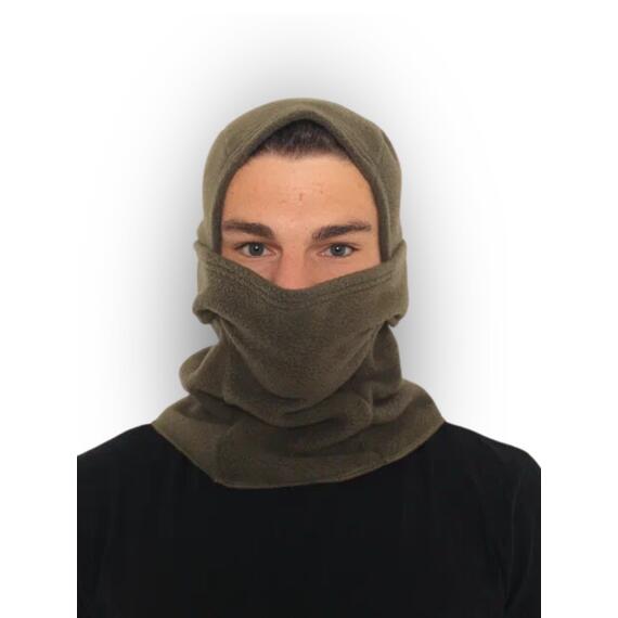 Балаклава флисовая, олива (56-60), Цвет: олива, Размер: 56-60, фото , изображение 8